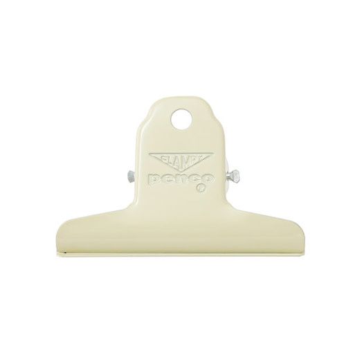 Penco Small Steel Clip Ivory