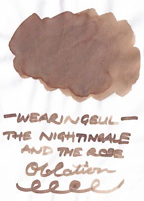 Wearingeul The Nightingale and the Rose Bottled Ink (30ml)
