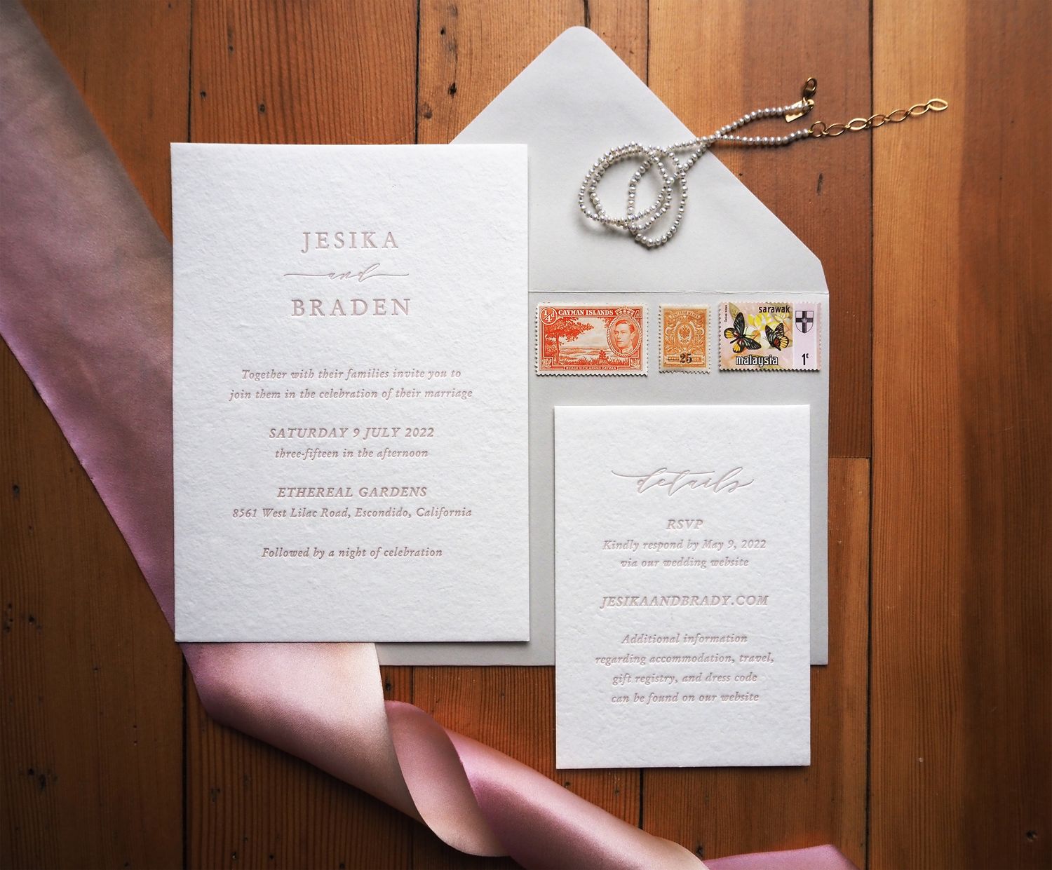 Jesika Wedding Invitation
