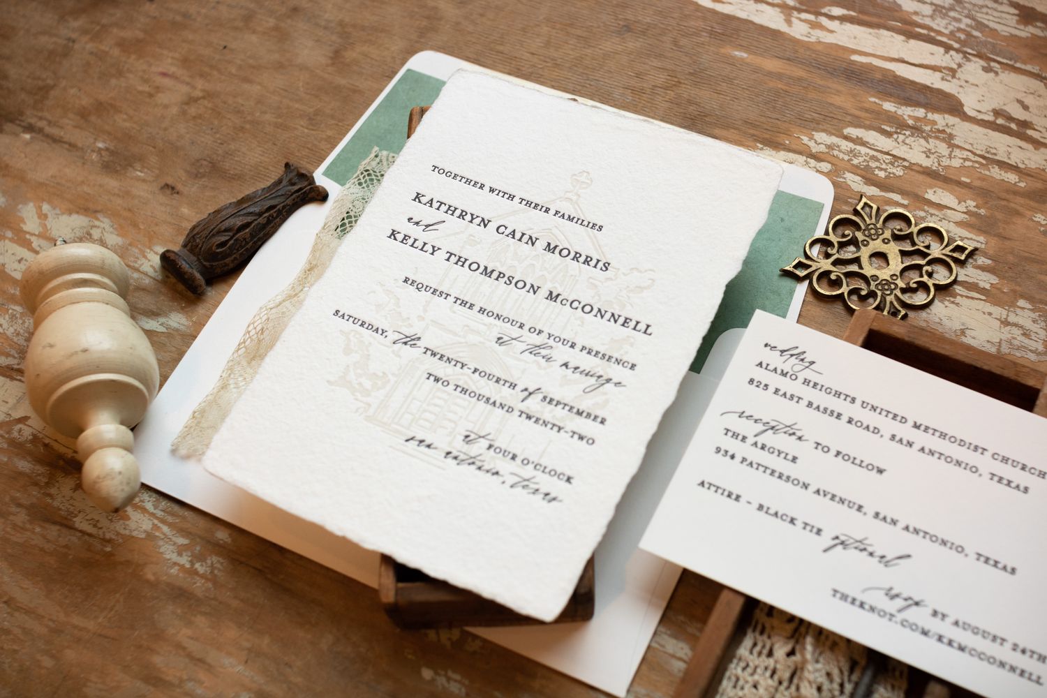 Kathryn Wedding Invitation