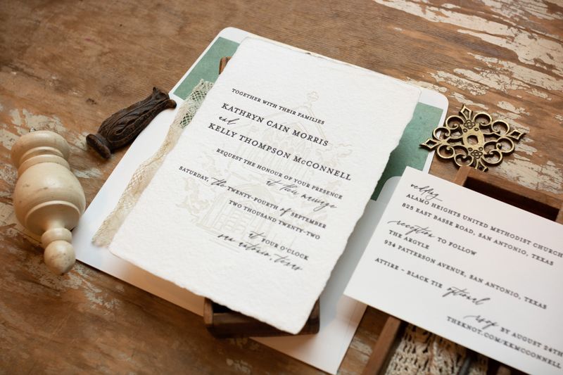 Kathryn Wedding Invitation