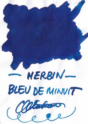 J. Herbin Bleu de Minuit Bottled Ink (50ml)
