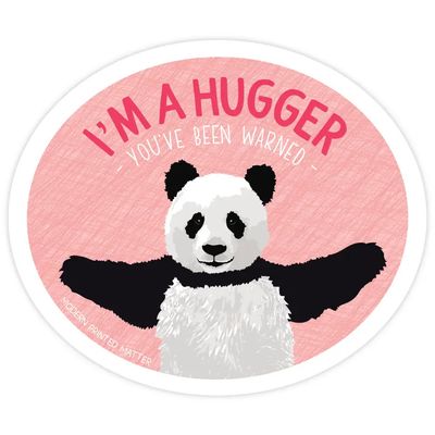 Hugger Sticker