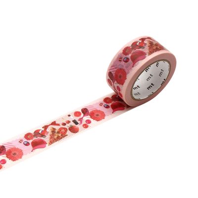 mt Color Series Red Washi Tape 20mm