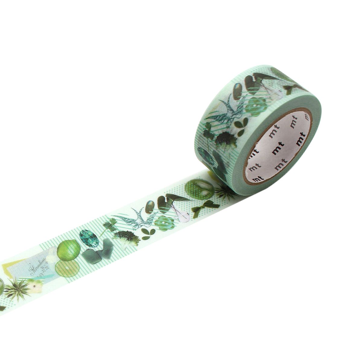 mt Color Series Green Washi Tape 20mm