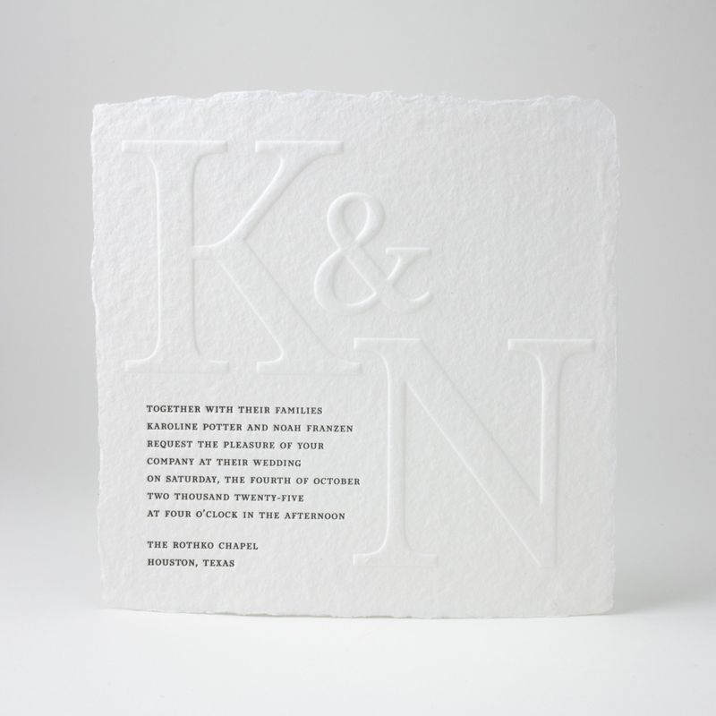 Roma Wedding Invitation