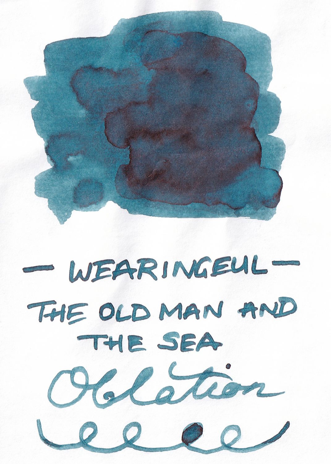 Wearingeul The Old Man And The Sea Bottled Ink (30ml)