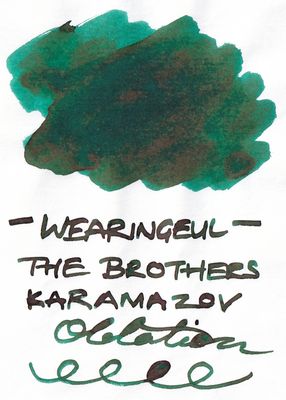 Wearingeul The Brothers Karamazov Bottled Ink (30ml)