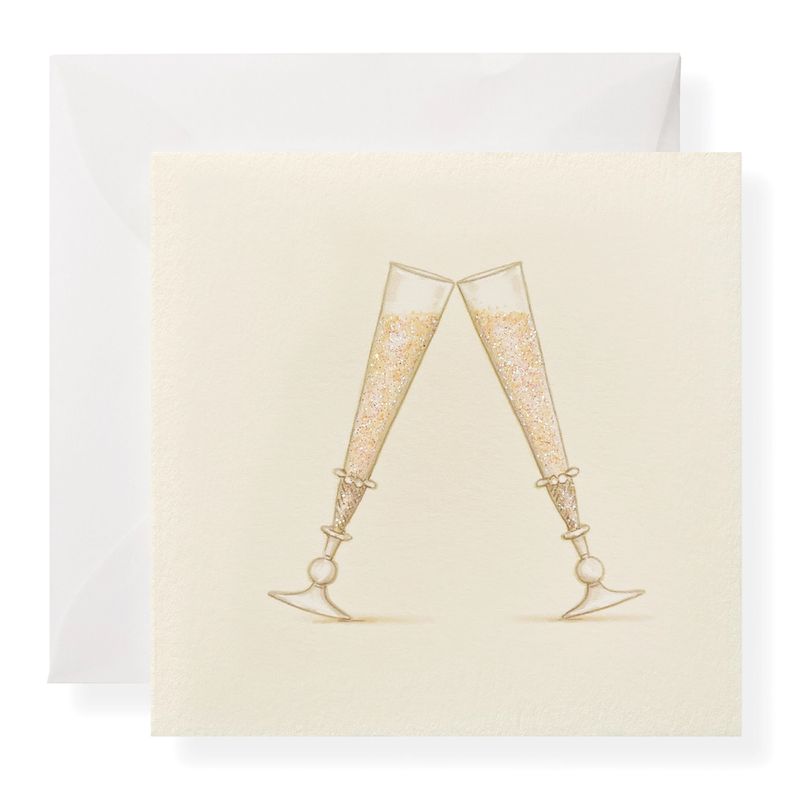 Champagne Gift Enclosure Card