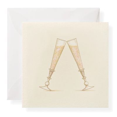 Champagne Gift Enclosure Card