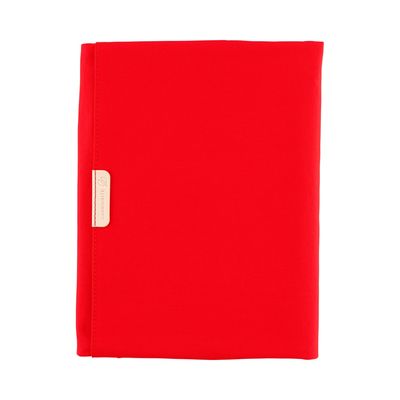 Hobonichi A5 Cousin Cover Tragen: Red
