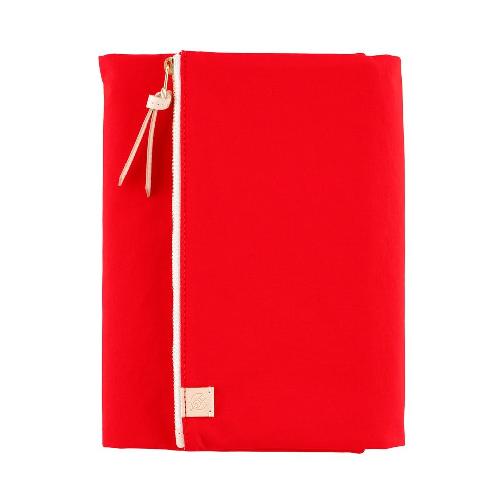 Hobonichi A5 Cousin Cover Tragen: Red