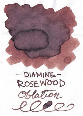 Diamine 160th Rosewood Bottled Ink (75ml)