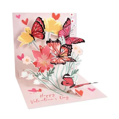 Heart Flutter Valentine's Day Card