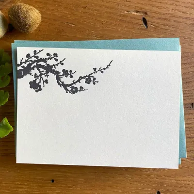 Cherry Blossom Notecards (set of 10)