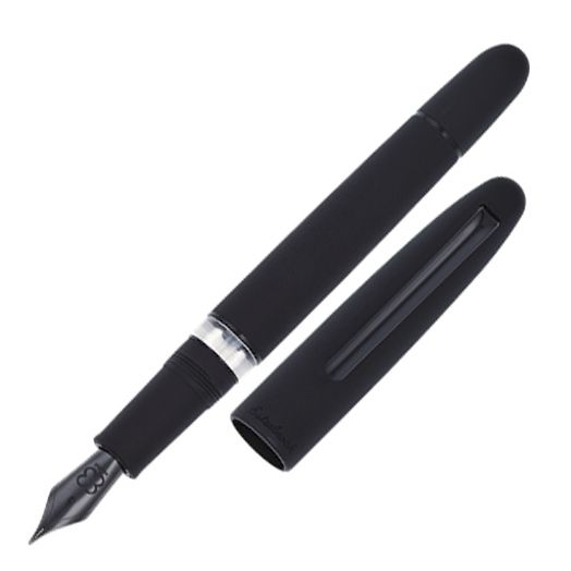 Esterbrook Estie Raven with Piston Matte Black Fountain Pen, Nib Size: Fine