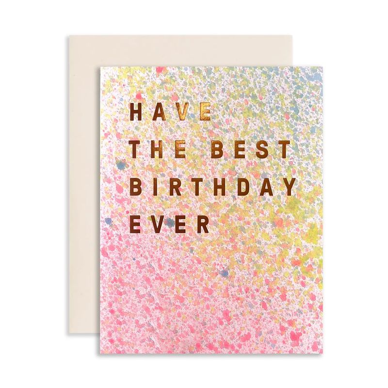 Misty Birthday Card