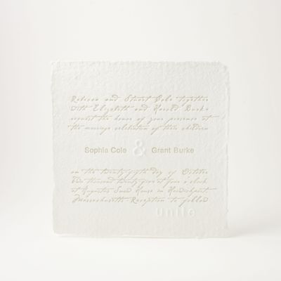 Unite Wedding Invitation