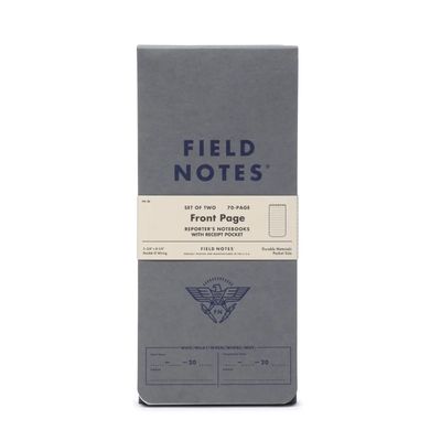 Field Notes Front Page Reporter's Notebook 2-Pack