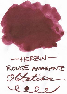 J. Herbin Rouge Amarante Bottled Ink (30ml)