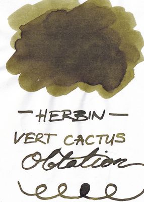 J. Herbin Vert Cactus Bottled Ink (30ml)