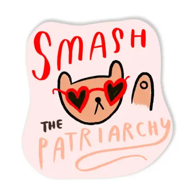 Smash The Patriarchy Sticker