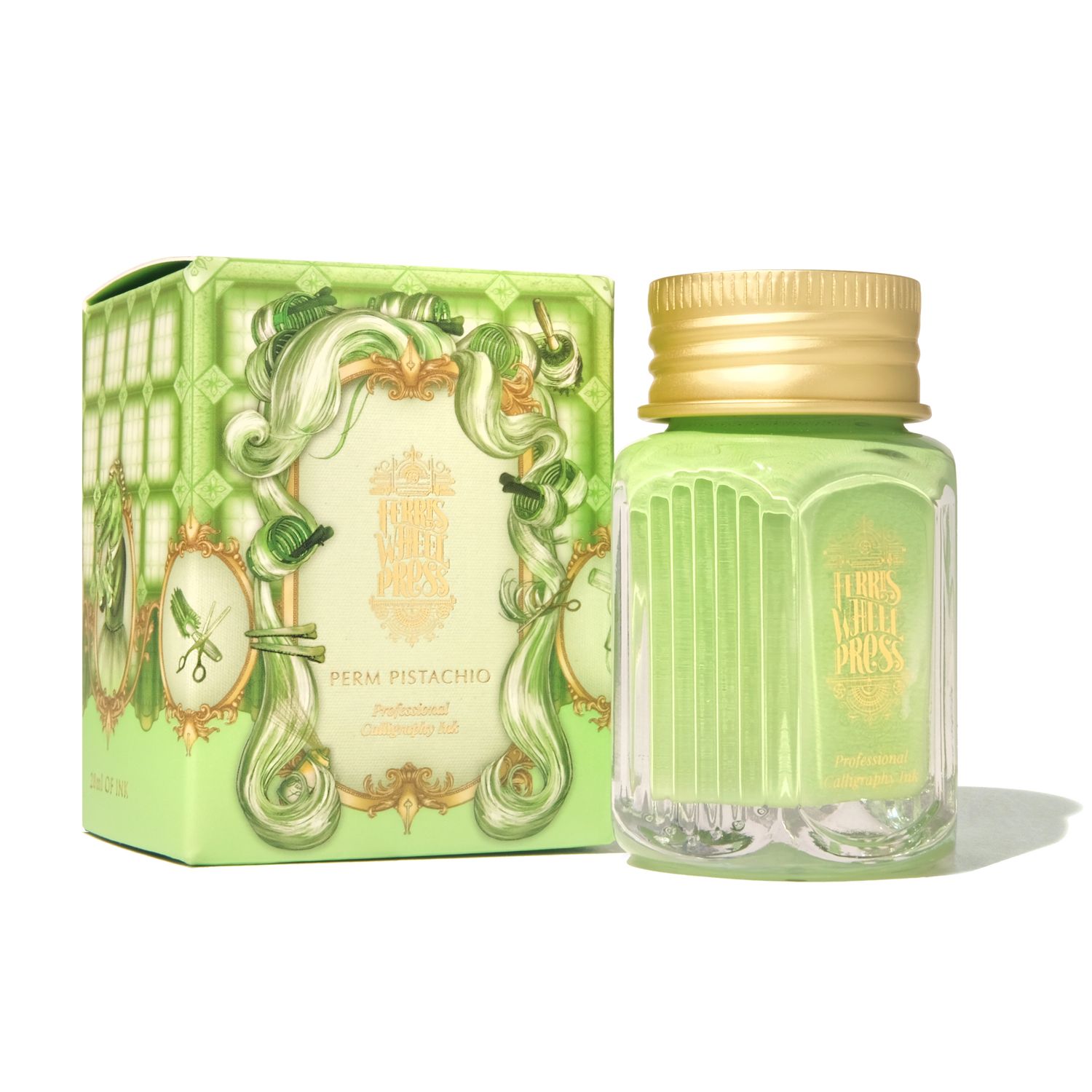 Ferris Wheel Press Perm Pistachio Calligraphy Ink (28ml)