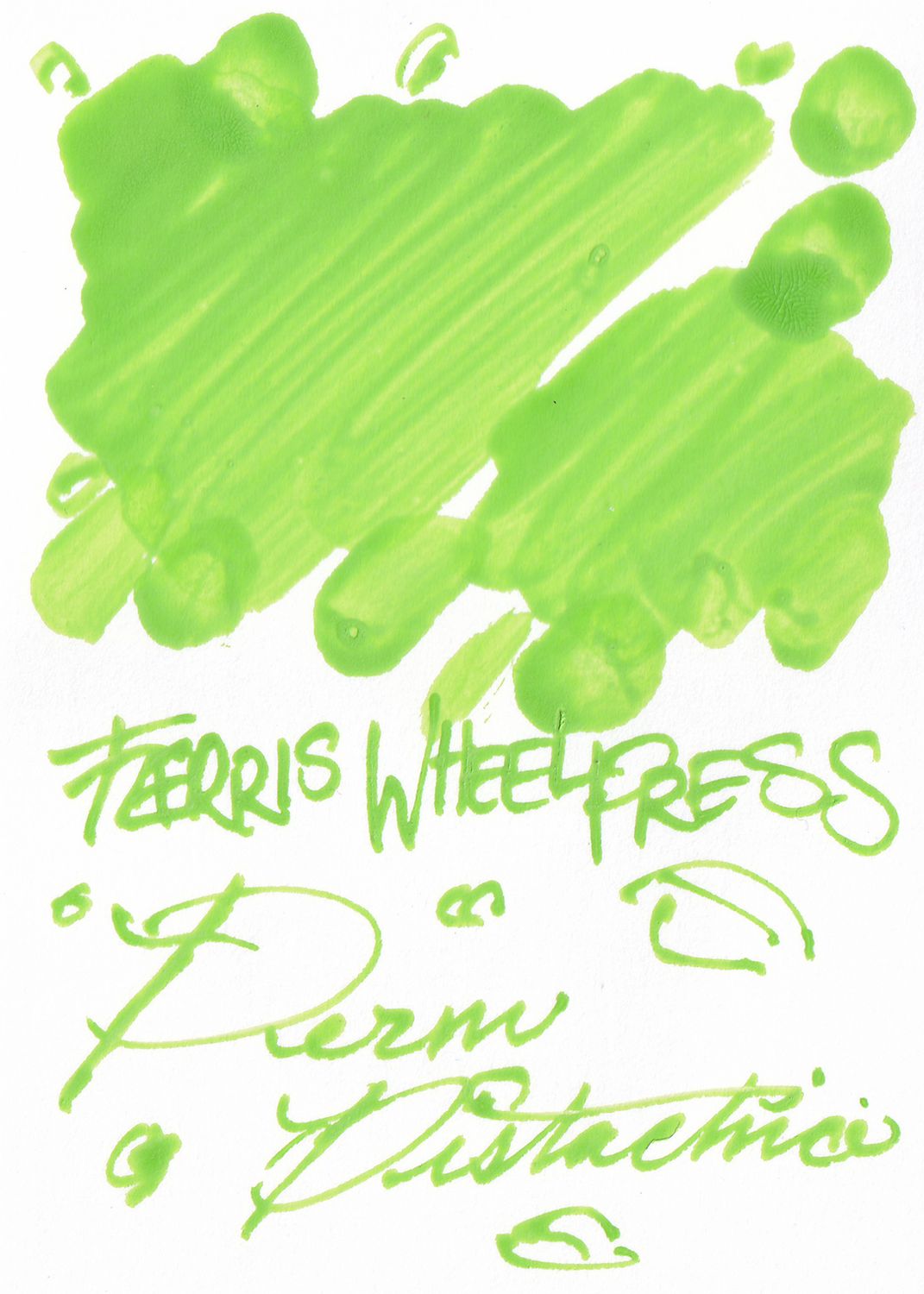 Ferris Wheel Press Perm Pistachio Calligraphy Ink (28ml)