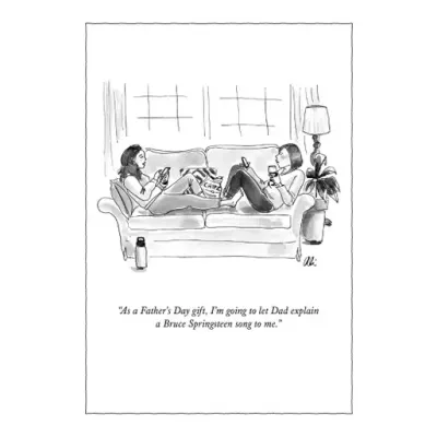 Bruce Springsteen Song Father's Day Card