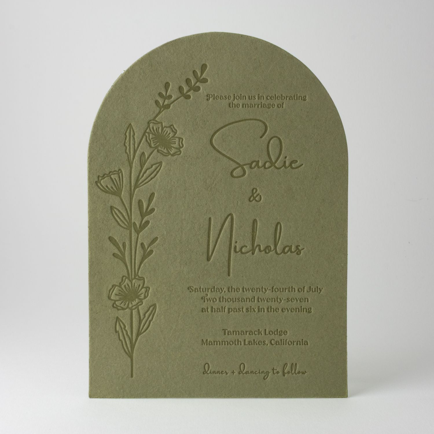 Sadie Wedding Invitation