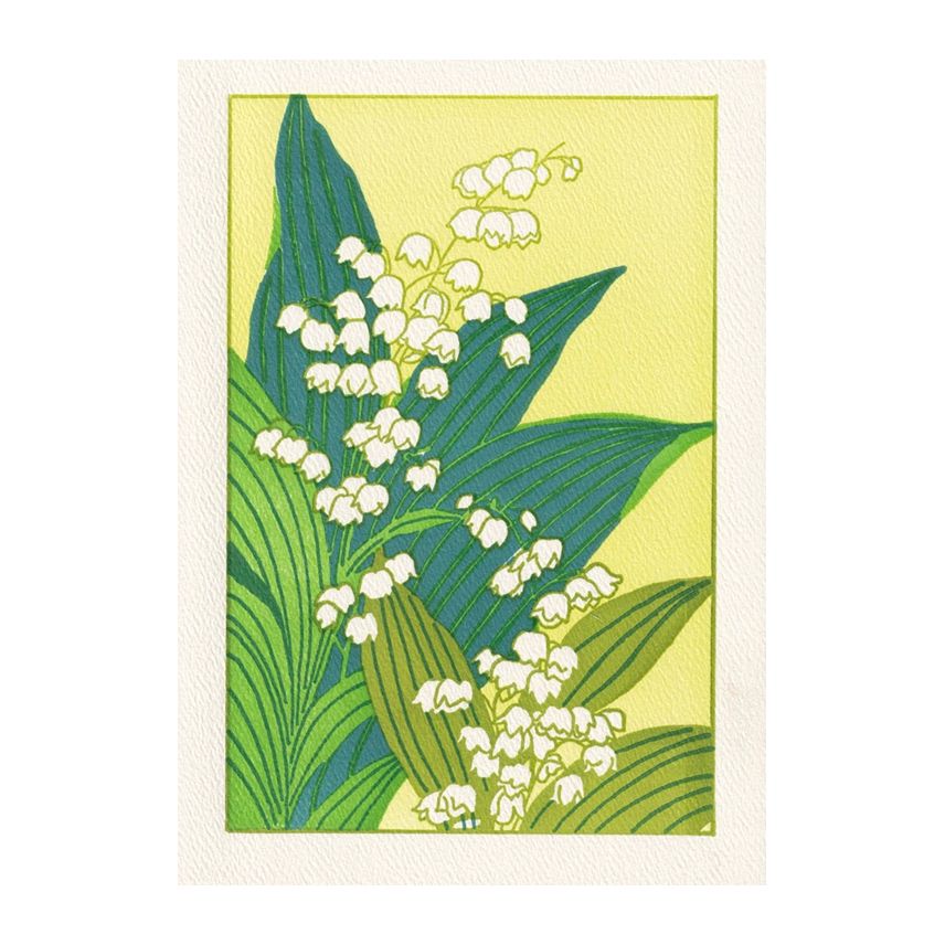 May Bells Letterpress Card