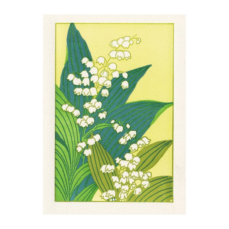 May Bells Letterpress Card