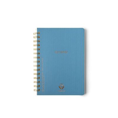 Twin Wire Medium Notebook - Classic Blue