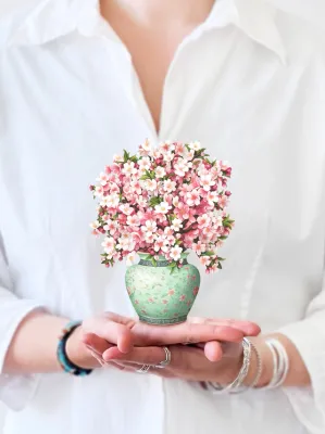 Mini Japanese Cherry Pop Up Card