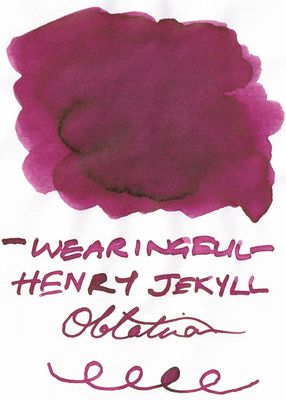 Wearingeul Dr. Henry Jekyll (Jekyll to Hyde) Bottled Ink (30ml)