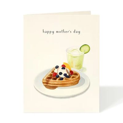 Breakfast Love Mother's Day Card