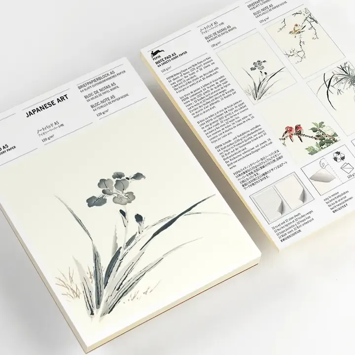 Pepin Press Japanese Art A5 Note Pad &amp; Writing Paper