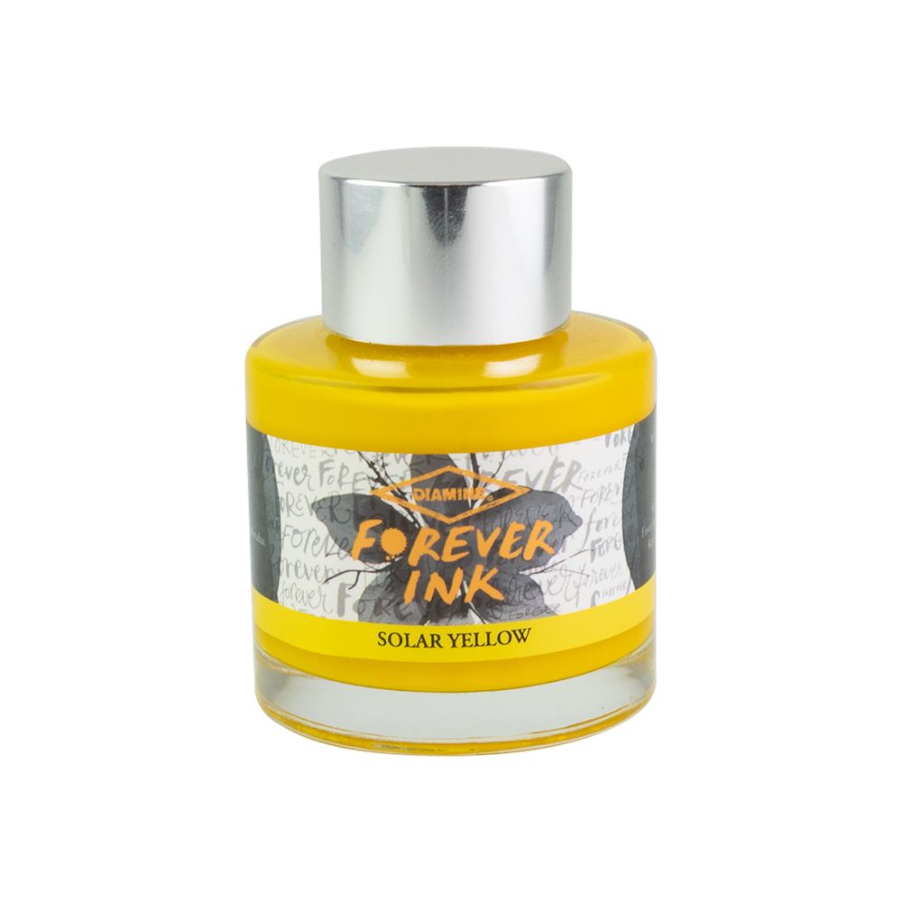 Diamine Forever Ink Solar Yellow Bottled Ink (50ml)