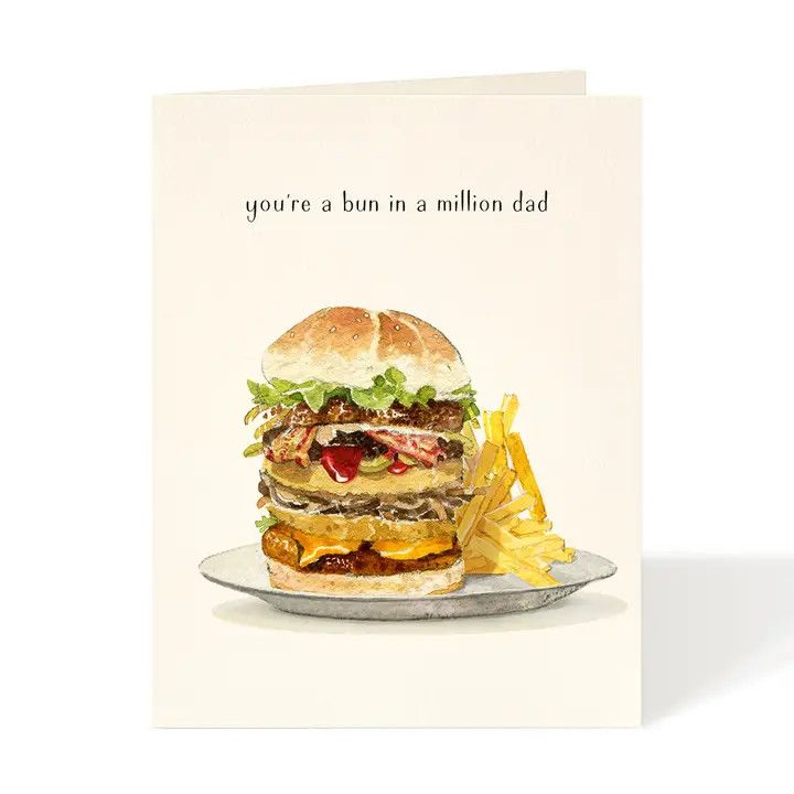 Bun in a Million Dad Card