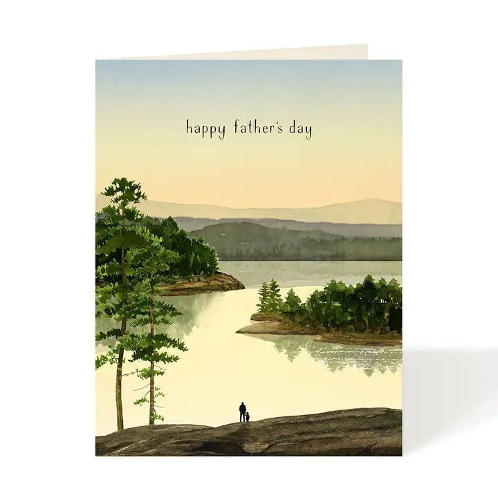 Still Waters Father's Day Card