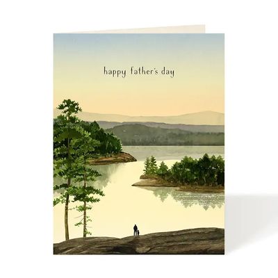 Still Waters Father's Day Card