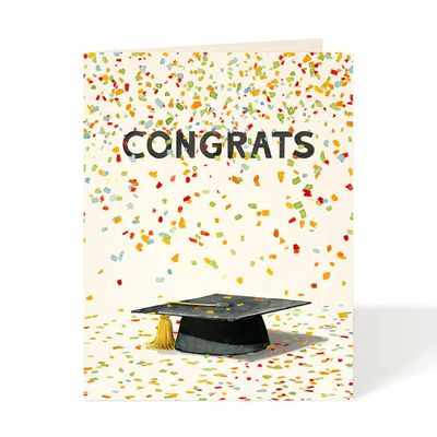 Confetti Congrats Graduation Card
