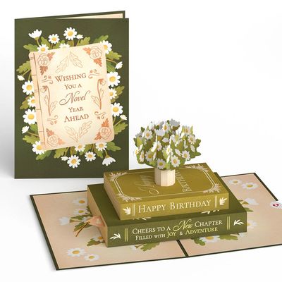 Cheers To A New Chapter Birthday Pop-Up Card
