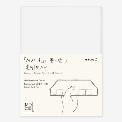 Midori MD Notebook Cover - Clear A5 Codex
