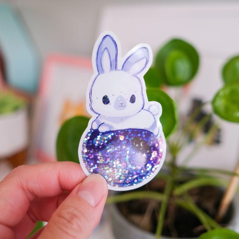 Bunny Universe Vinyl Sticker