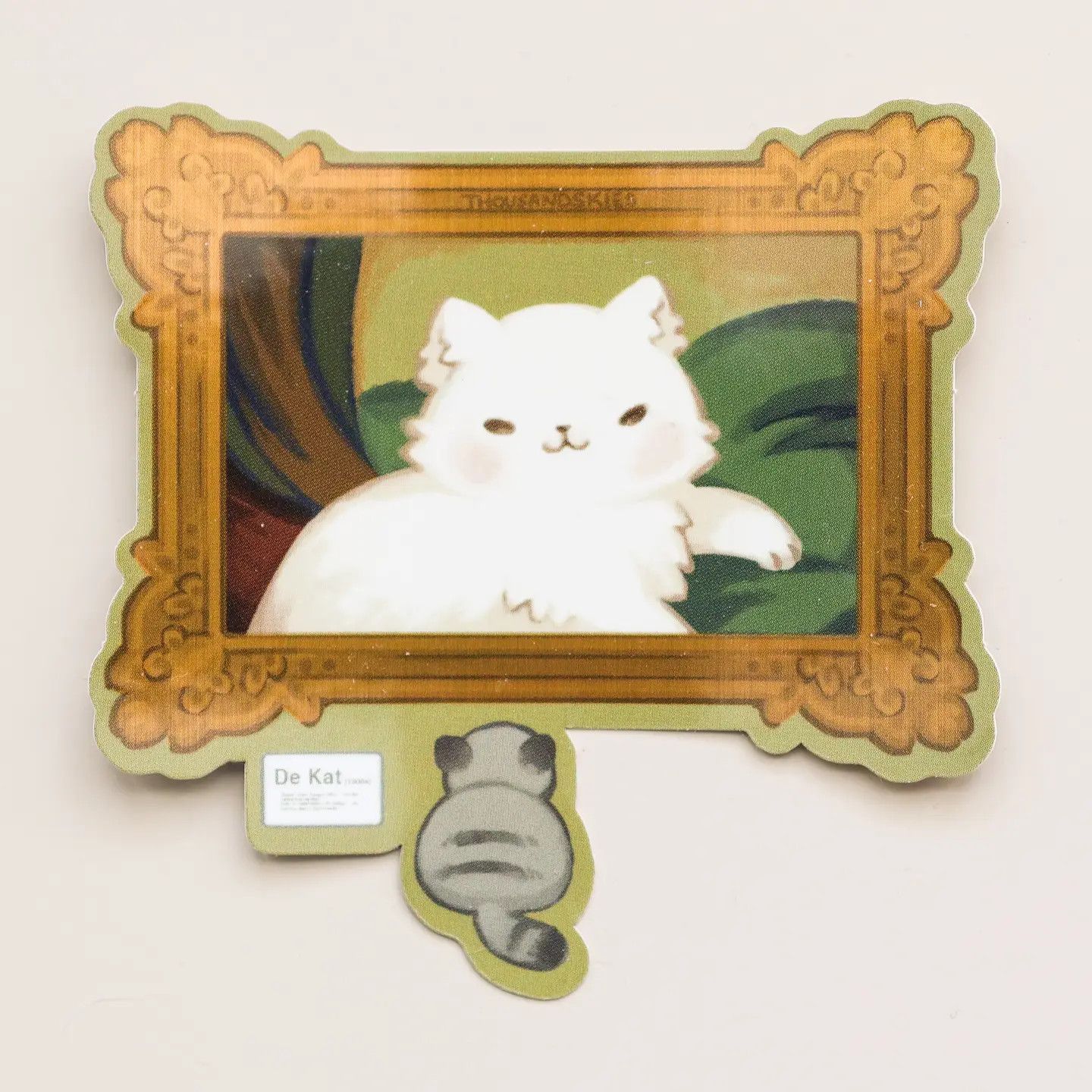 Meowster Piece Vinyl Sticker