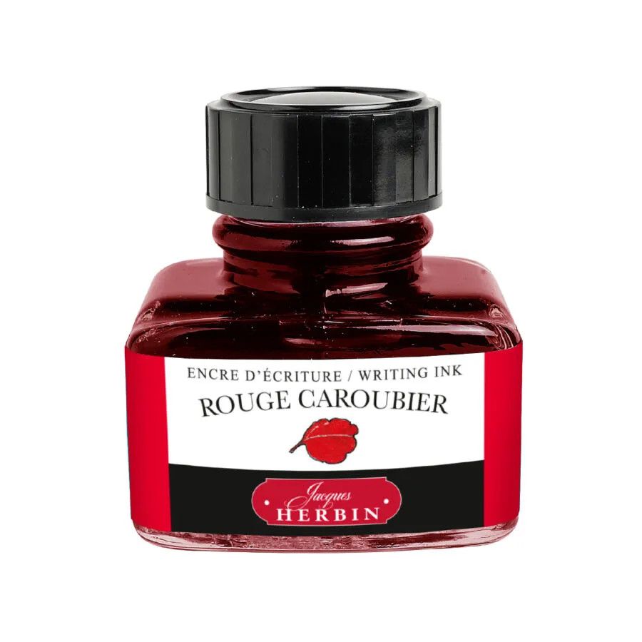 J. Herbin Rouge Caroubier Bottled Ink (30ml)