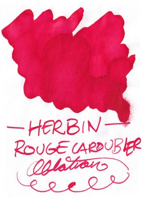 J. Herbin Rouge Caroubier Bottled Ink (30ml)