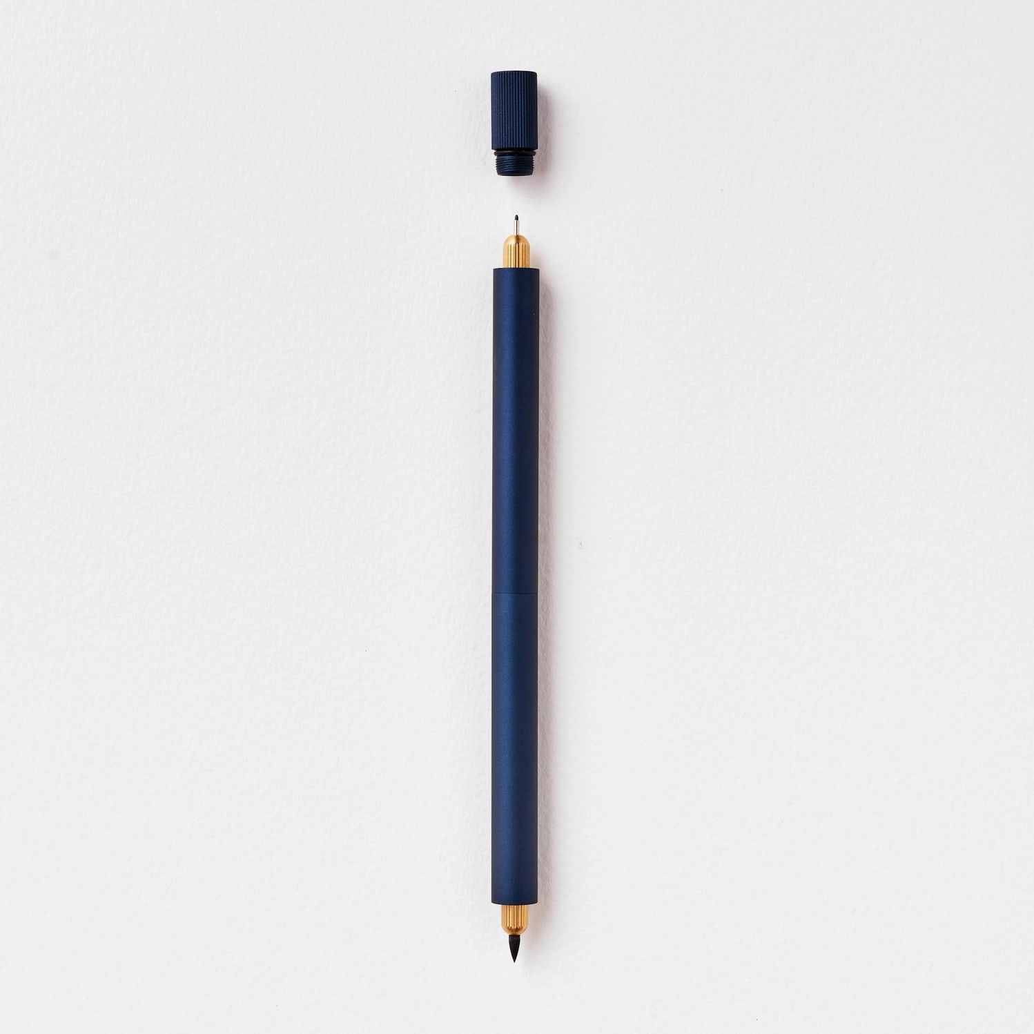 Tom's Studio Lumos Pro Refillable Duo Tip Pen - Midnight