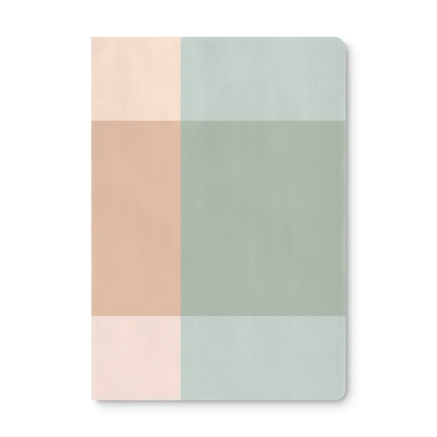 Sage Color Block Deconstructed Sketchbook